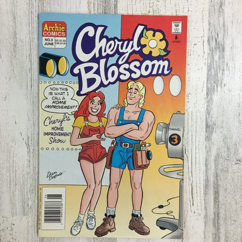 Cheryl Blossom #3 June 1997 Dan DeCarlo Cover Home Improvement